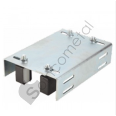 GUIA AJUSTAVEL 4 ROLETES PARA PORTOES CORRER S 4RM